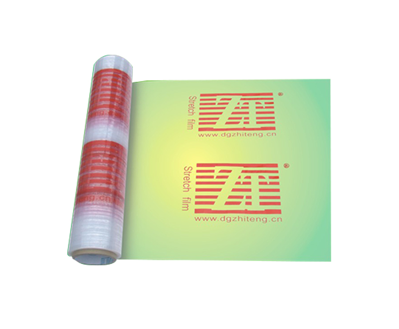 Printed stretch film