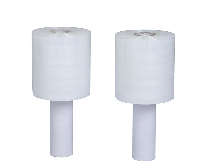 Bundling Stretch Film with Plastic Dispenser