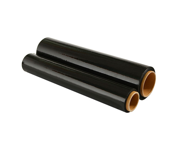 Black stretch film