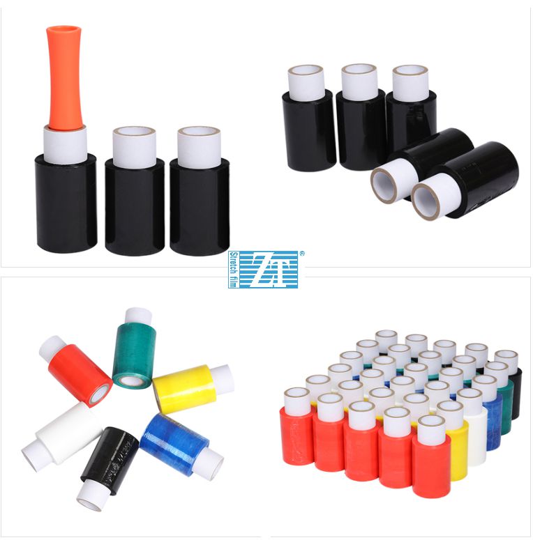 Mini Film Black - High-Quality Stretch Film with Reusable Handle